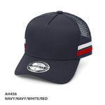 Striped Trucker Hat