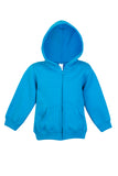 Baby/Toddler - Fleece "ZIPPER" Hoodie (Bright Colours)
