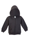 Baby/Toddler - Fleece "ZIPPER" Hoodie (Neutral Colours)