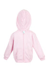 Baby/Toddler - Fleece "ZIPPER" Hoodie (Bright Colours)