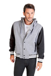 Unisex - Varsity Jacket with Hood