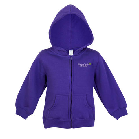 Happy Turtle - Hooded Zip-up
