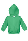 Baby/Toddler - Fleece "ZIPPER" Hoodie (Bright Colours)
