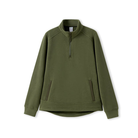 Women's - Polar Fleece Half Zip Top