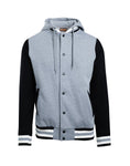 Unisex - Varsity Jacket with Hood