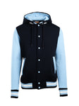 Unisex - Varsity Jacket with Hood