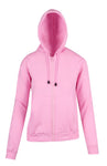 Junior / Womens - "ZIPPER" Hoodies with Pocket (Bright Colours)