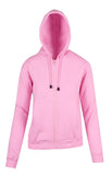 Junior / Womens - "ZIPPER" Hoodies with Pocket (Bright Colours)