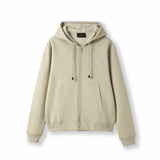 Junior / Womens - "ZIPPER" Hoodies with Pocket (Neutral Colours)