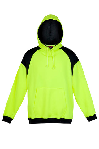Hi-Vis Shoulder Contrast Panel Hoodie