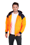 Hi-Vis Shoulder Contrast Zipper Hoodies