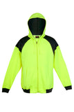 Hi-Vis Shoulder Contrast Zipper Hoodies