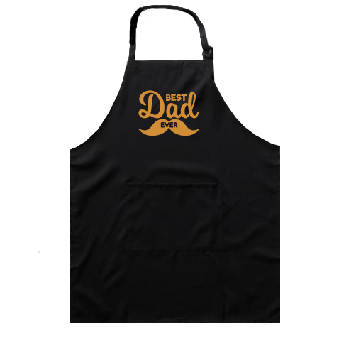 Best Dad Design - Full-Bib Apron