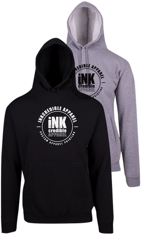 INKcredible Hoodie - Large Round or Square Print