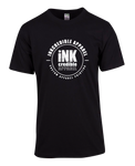 INKcredible T-shirt - Large Round Logo Print