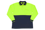 Hi-Vis Long Sleeve Polo - Unisex